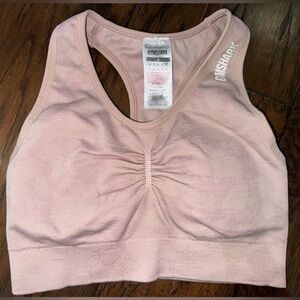 Gymshark ADAPT CAMO SEAMLESS RACER
BACK SPORTS BRA size Small